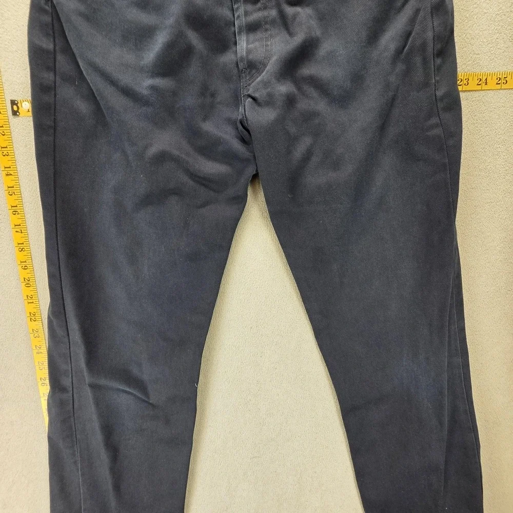 VTG Levis 501 Jeans Mens Blue Dark Wash Straight Button Fly Made USA Fits 32x30